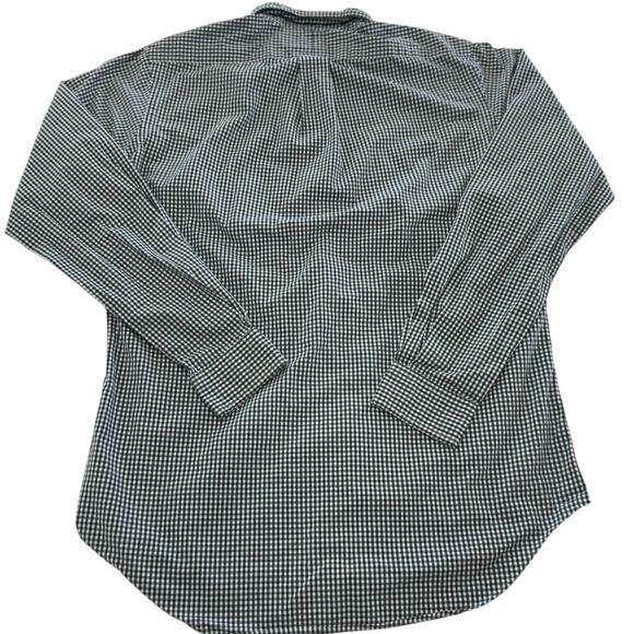 Ralph Lauren Shirt Mens Small Green Gingham Classic Fit Button Down Long Sleeve - Picture 2 of 5